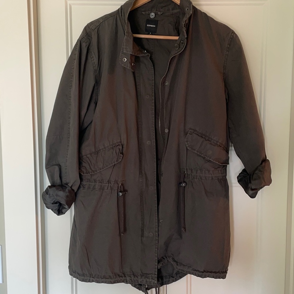 Express Utility Jacket - Dark Green - image 1